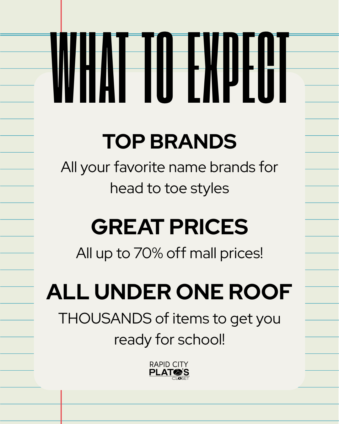 Back to School What to Expect